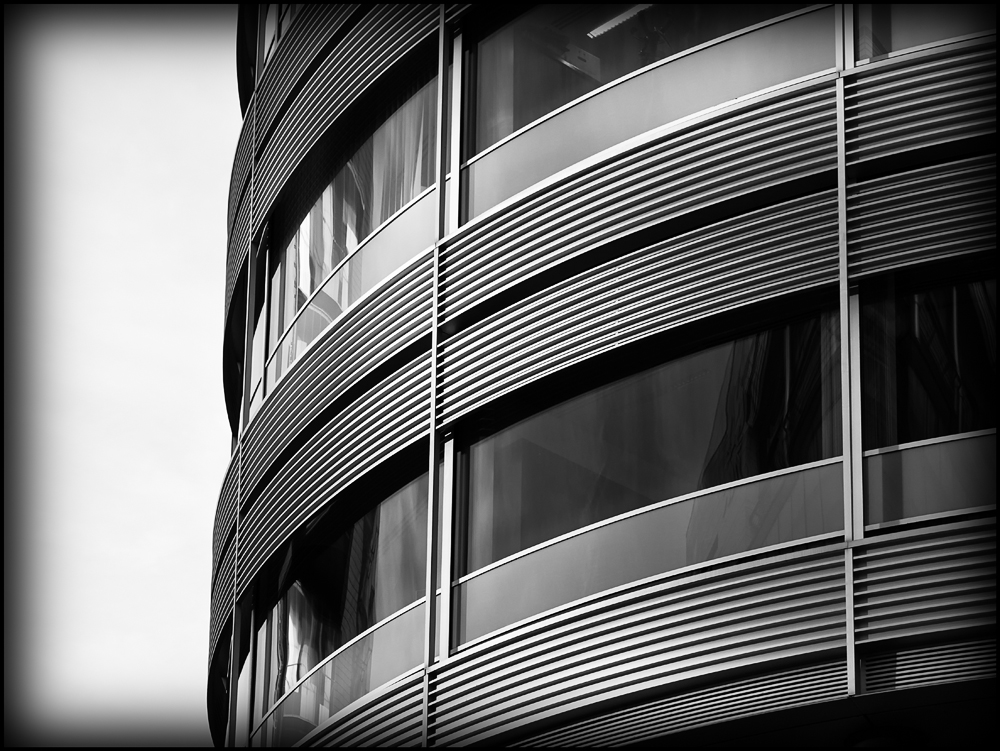 Captured on a GX1 with 45mm lens. Sharp edges and lines are loved by image scalling software.