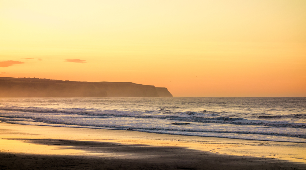 Whitby sunset on the RX100