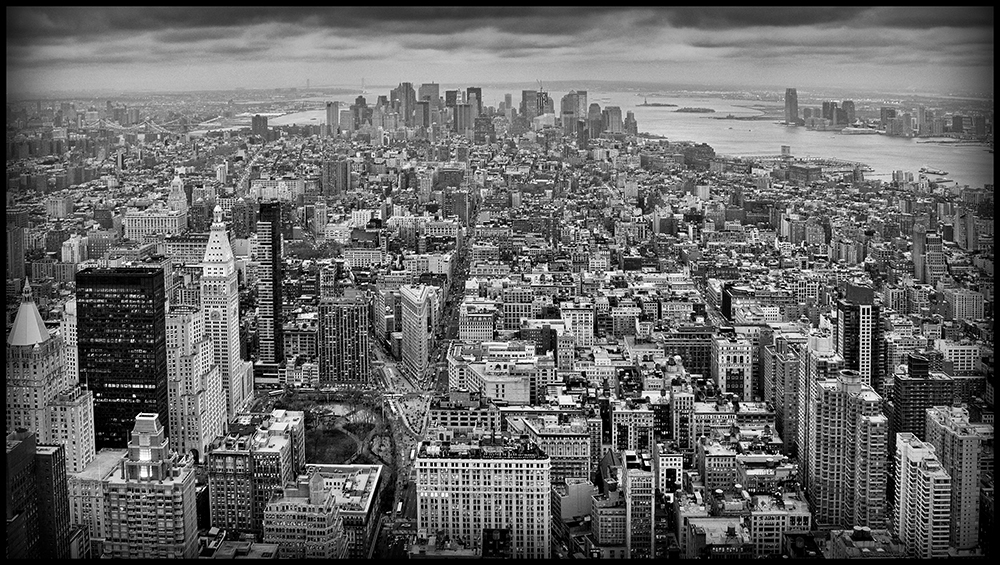 New York in the Evening. Captured on a Panasonic LX5.