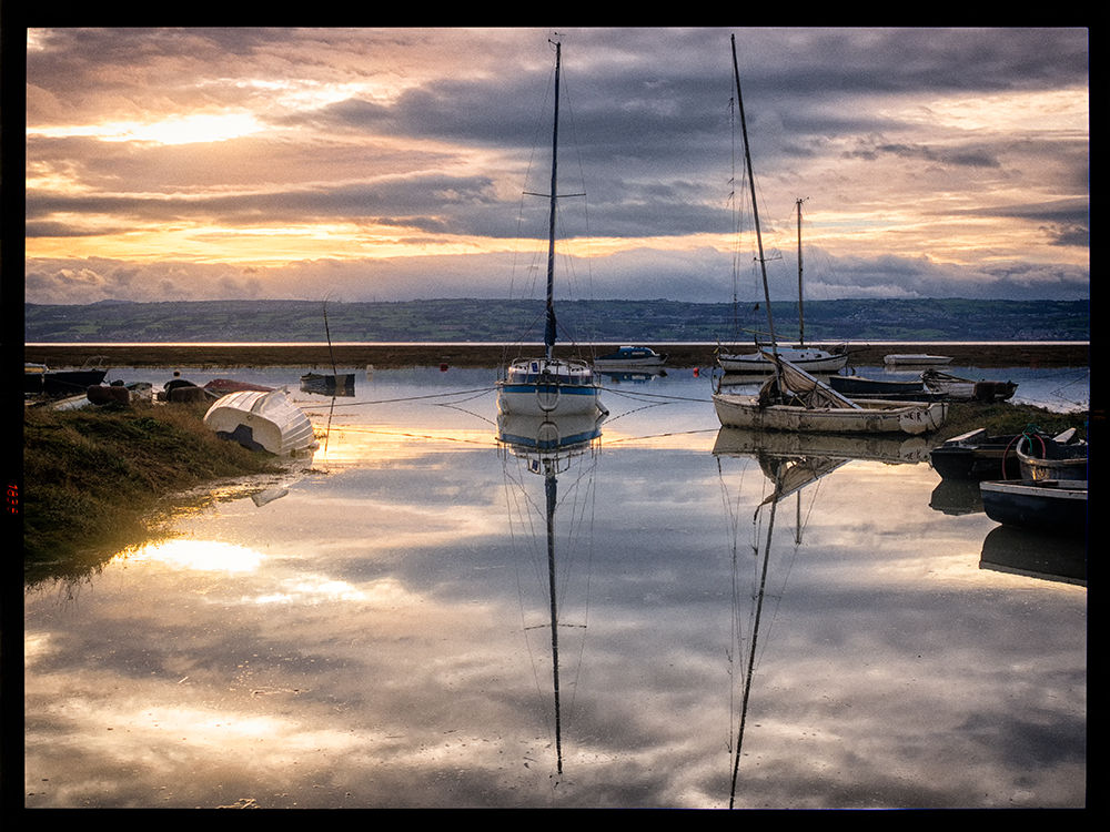 Heswall Marina, near Liverpool