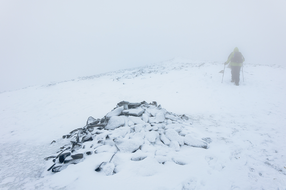 On the way to the summit of Skiddaw
