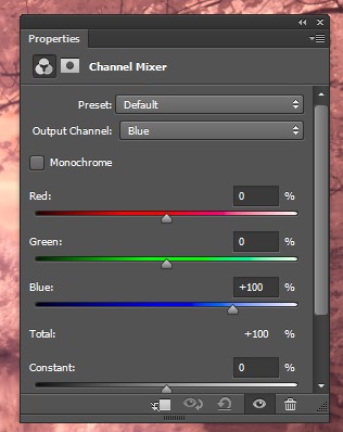 Channel Mixer in Photoshop