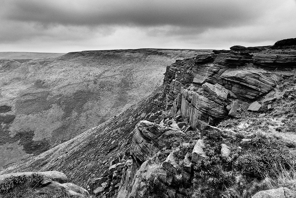 The hills and moors above Dovestones in Saddleworth