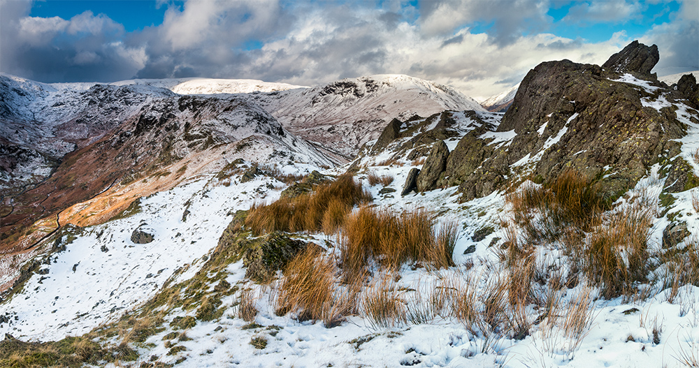 Six image stitch using a Canon G16 creates a 26" x 14" image at 300dpi.