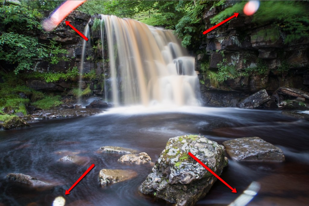 Light leaks on the Canon G7X, evident in long exposures