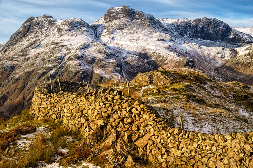 The Langdale's from Side Pike, The Lake District. Sony A7R with Canon 24-70 f/4.0 L set to 61mm. ISO50, f/11.0, 1/30" handheld