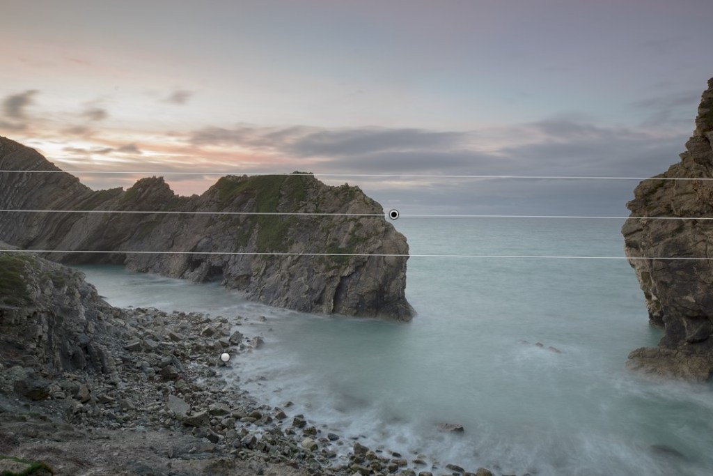 Selective adjustment to the sky.