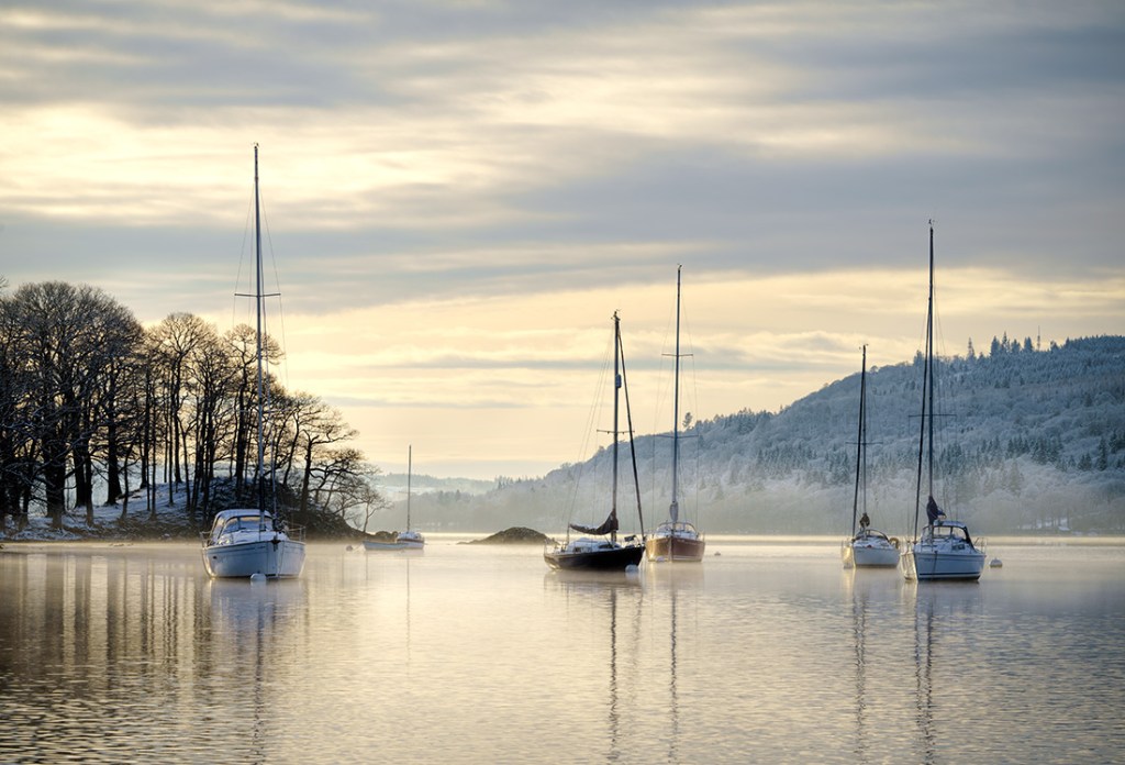 Lake Windermere, Ambleside, the Lake District. Sony A7r + 70-300 Canon lens. ISO100, 1/100" at f/14.0