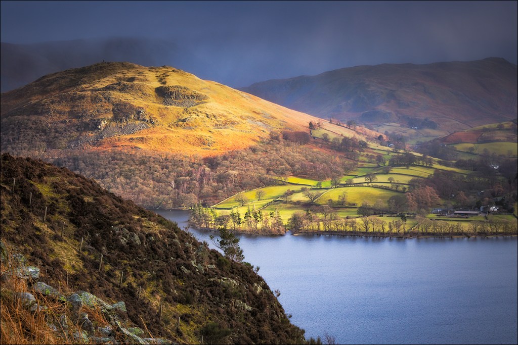 View from above Ullswater in the Lake District. Captured with a Sony RX10.