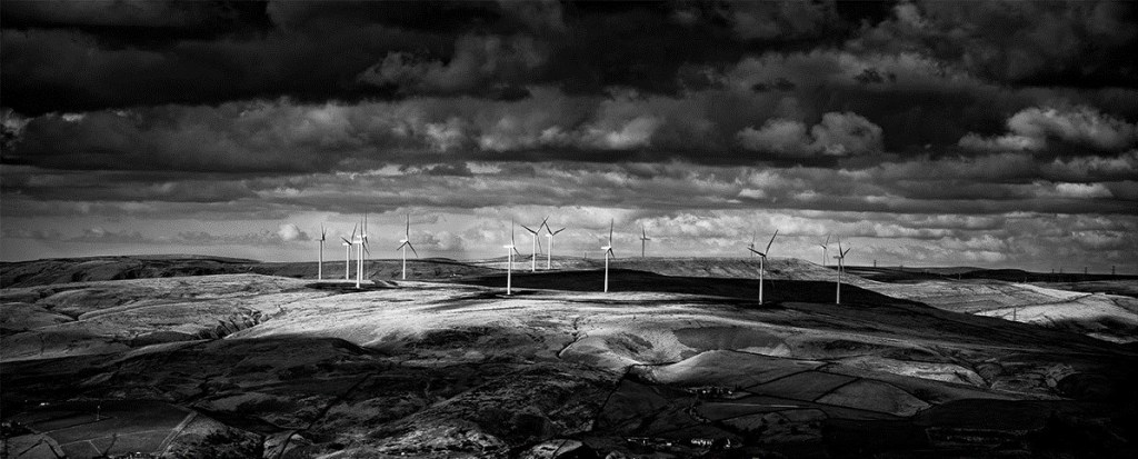 Finished wind farm image 
