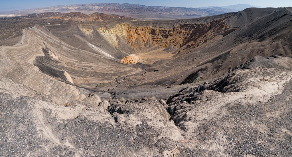 Death Valley. Even for extreme cases such as this three image stitch, f/9.0 was all that was required for full depth of field.