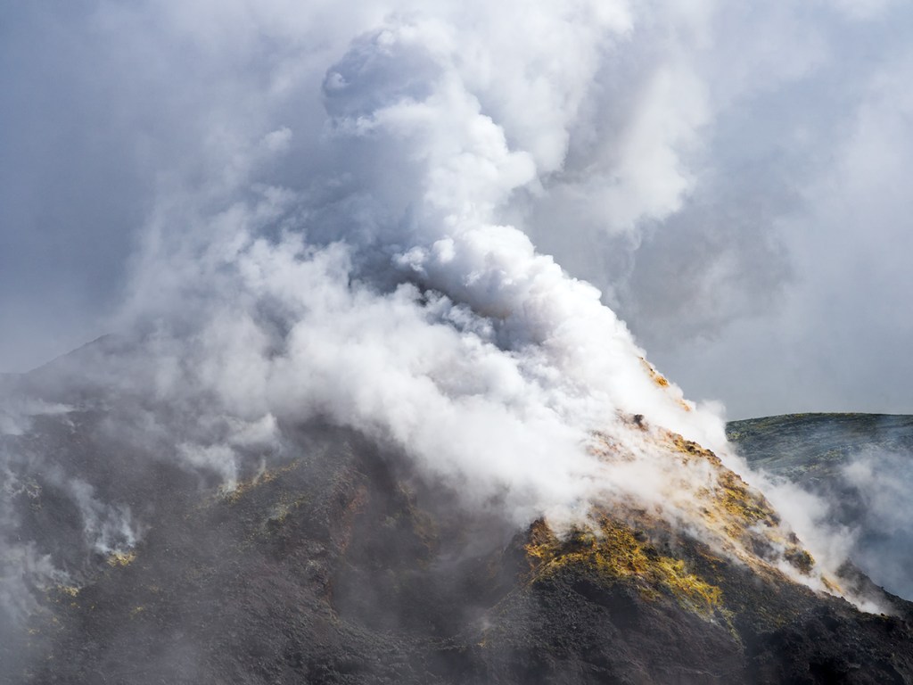 Mt Etna, Italy. Olympus EM5, Olympus 12-40mm at 40mm, ISO200, 1/1000 at f/7.1.  Two stop ND Graduated filter.