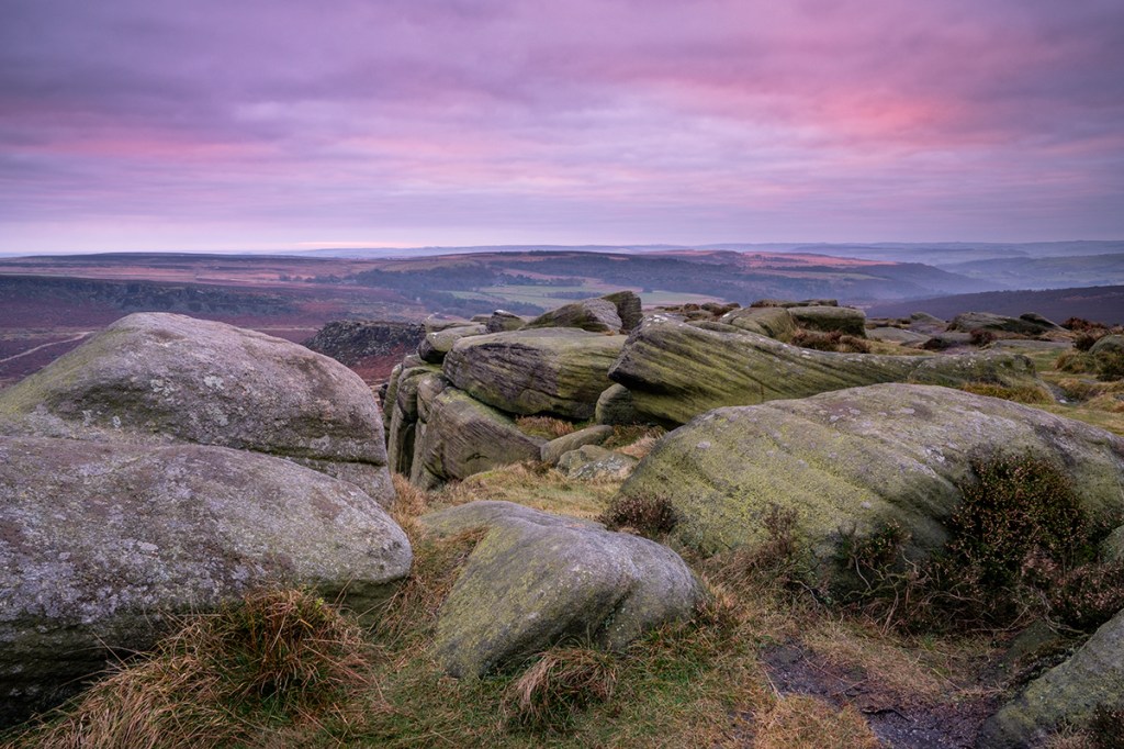 Sunrise in the Peak District