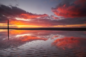 Formby Beach at Sunset