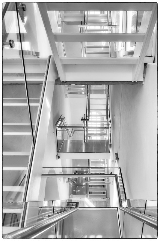 Stairs in the Maritime Museum, Amsterdam