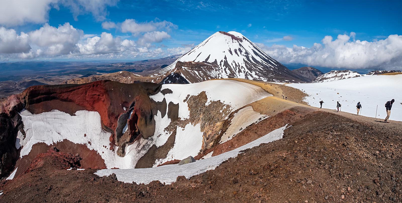 Tongariro Alpine Crossing in New Zealand 