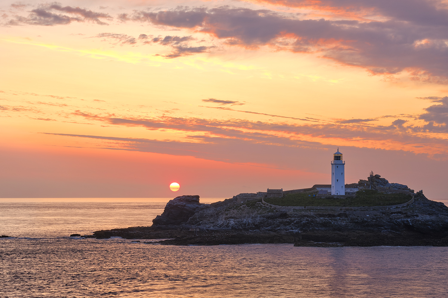 Godrevy Lighthouse, Cornwall.