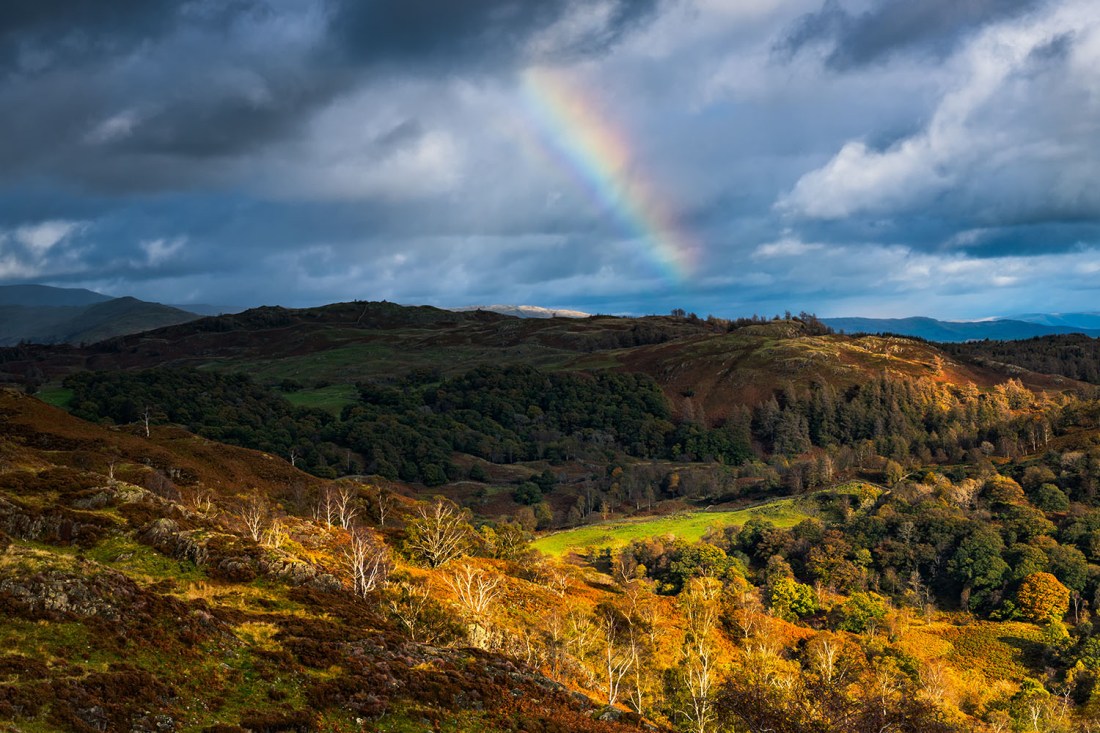 View across Holm Fell in the Lake District. Fuji XT3 with 55-200 lens.